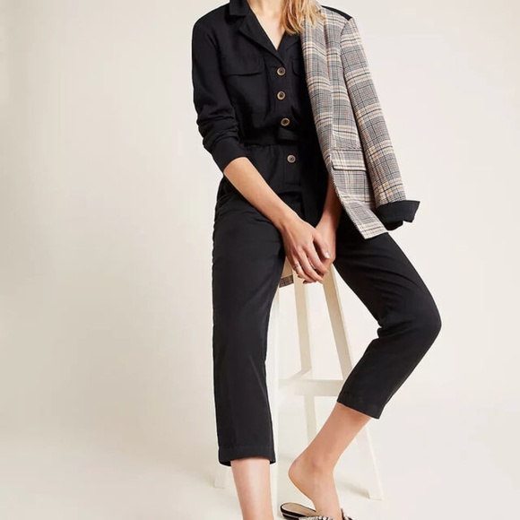 Sanctuary x Anthropologie Belted Renewal Utility Jumpsuit, Size S - Picture 3 of 10